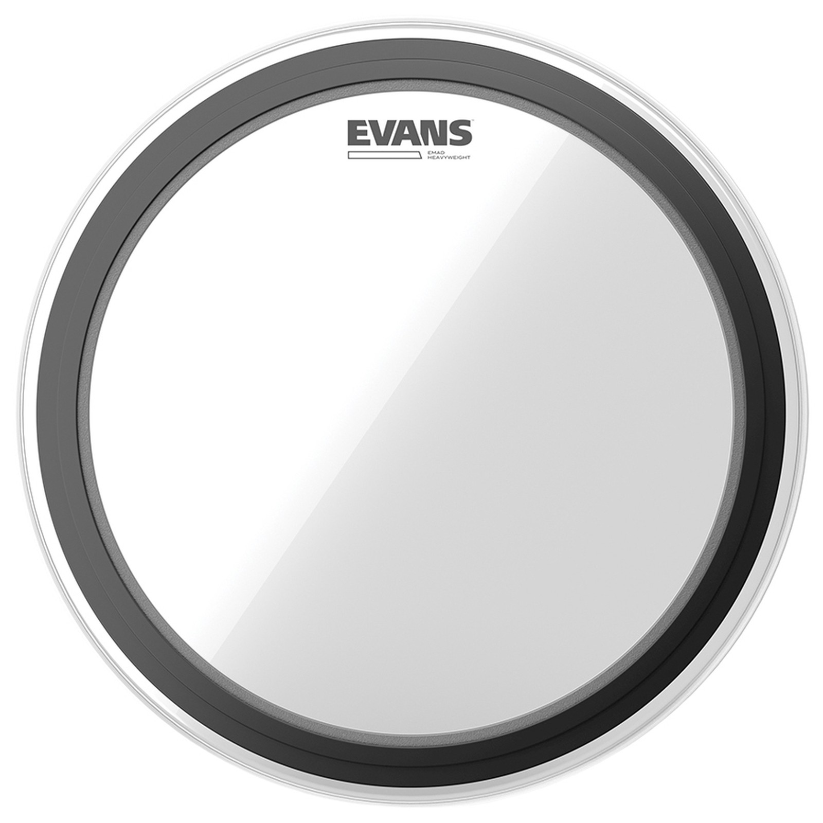 Evans 24" EMAD Heavyweight Bass Drum Fell transparent