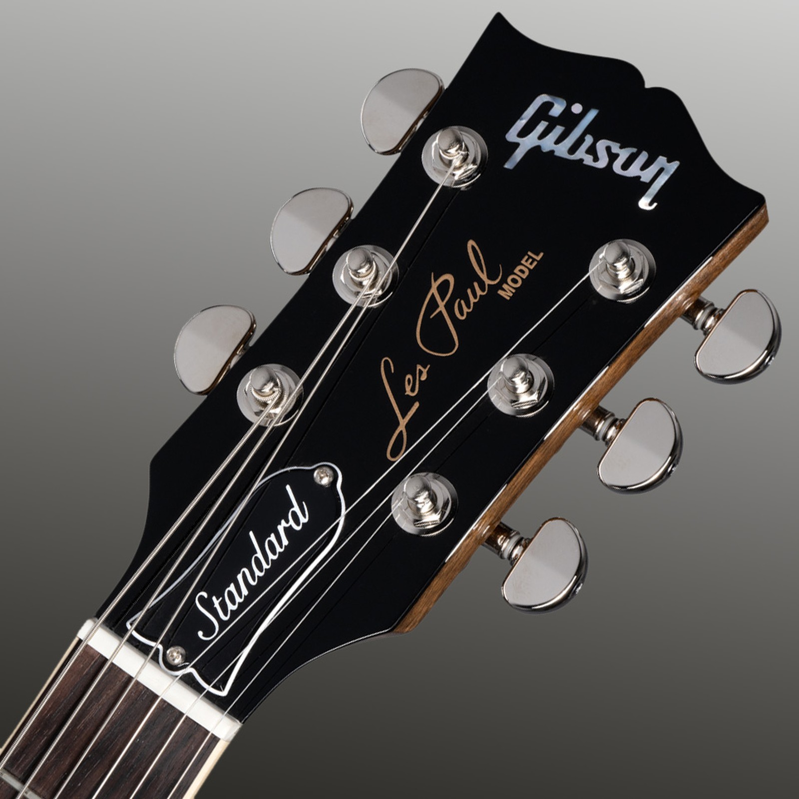 Headstock of the Gibson Les Paul Standard 60s Honey Amber