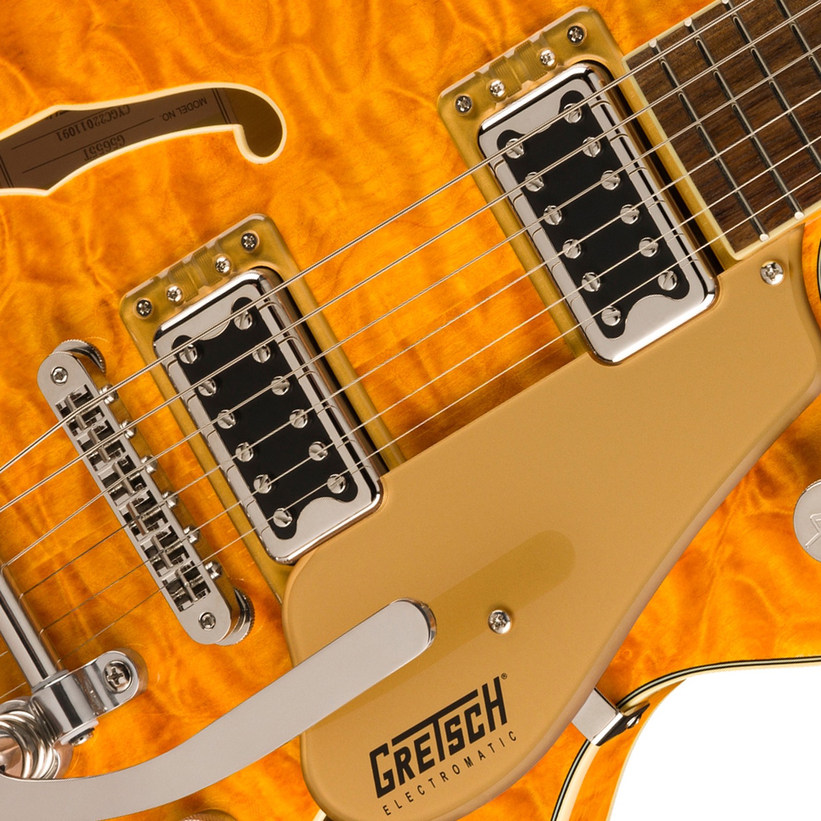 Gretsch G5655T-QM Electromatic Jr. SPS Broad'Tron Humbucker
