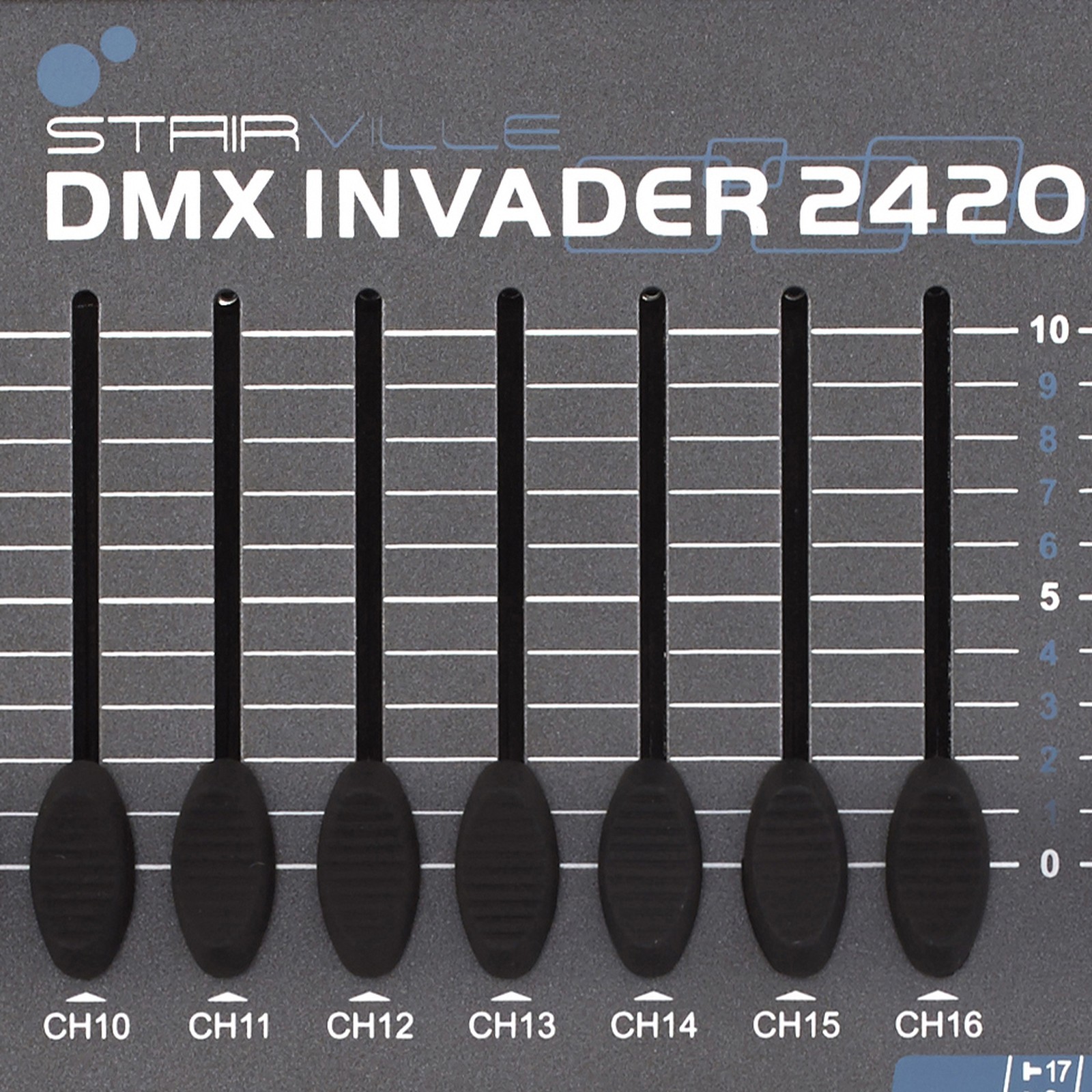 Regler des Stairville DMX Invader 2420 MK II Lichtsteuerpult