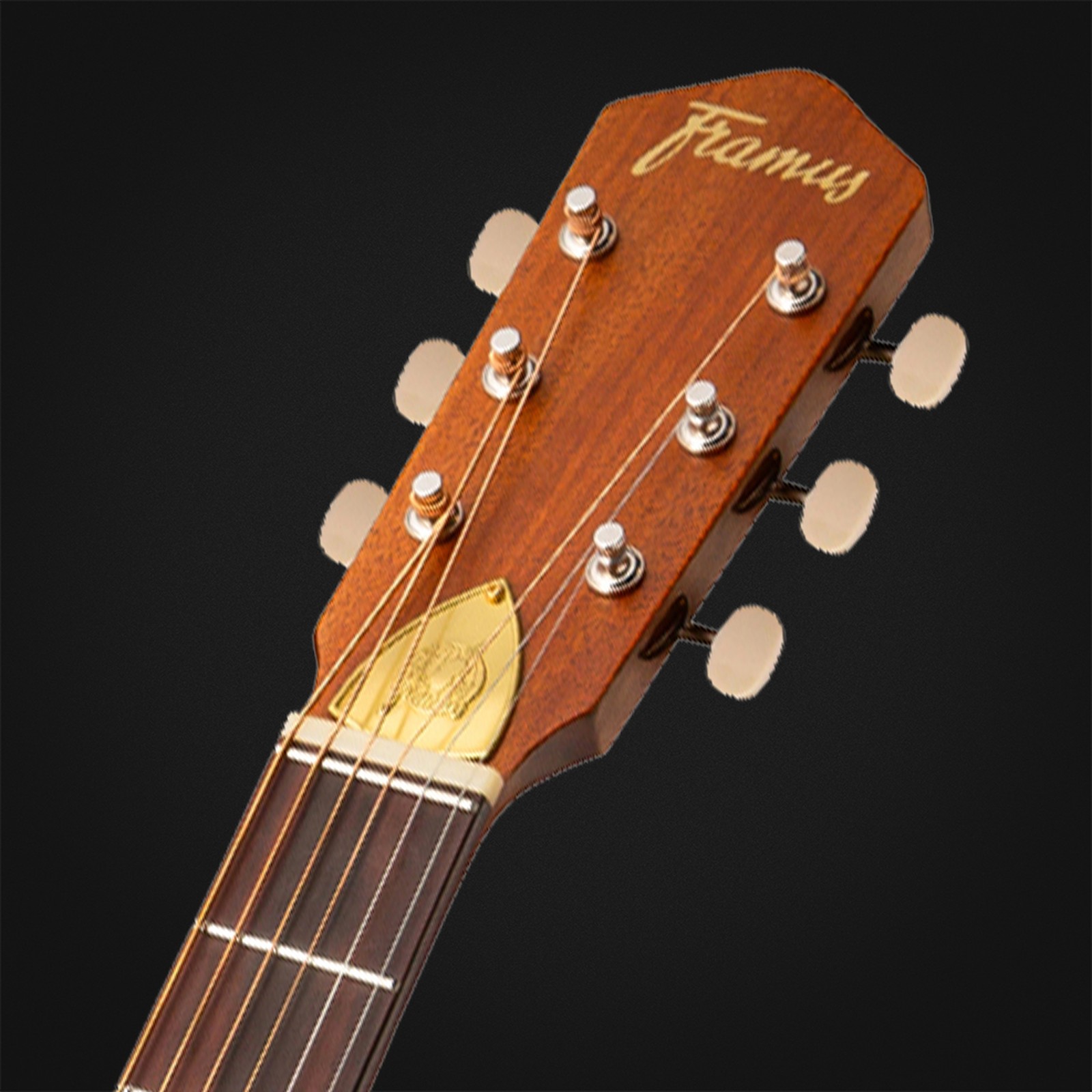 Kopfplatte der Framus Vintage Hootenanny 6 TN Westerngitarre