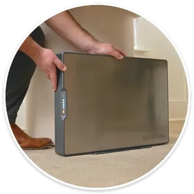 Blackout Buddy standing upright