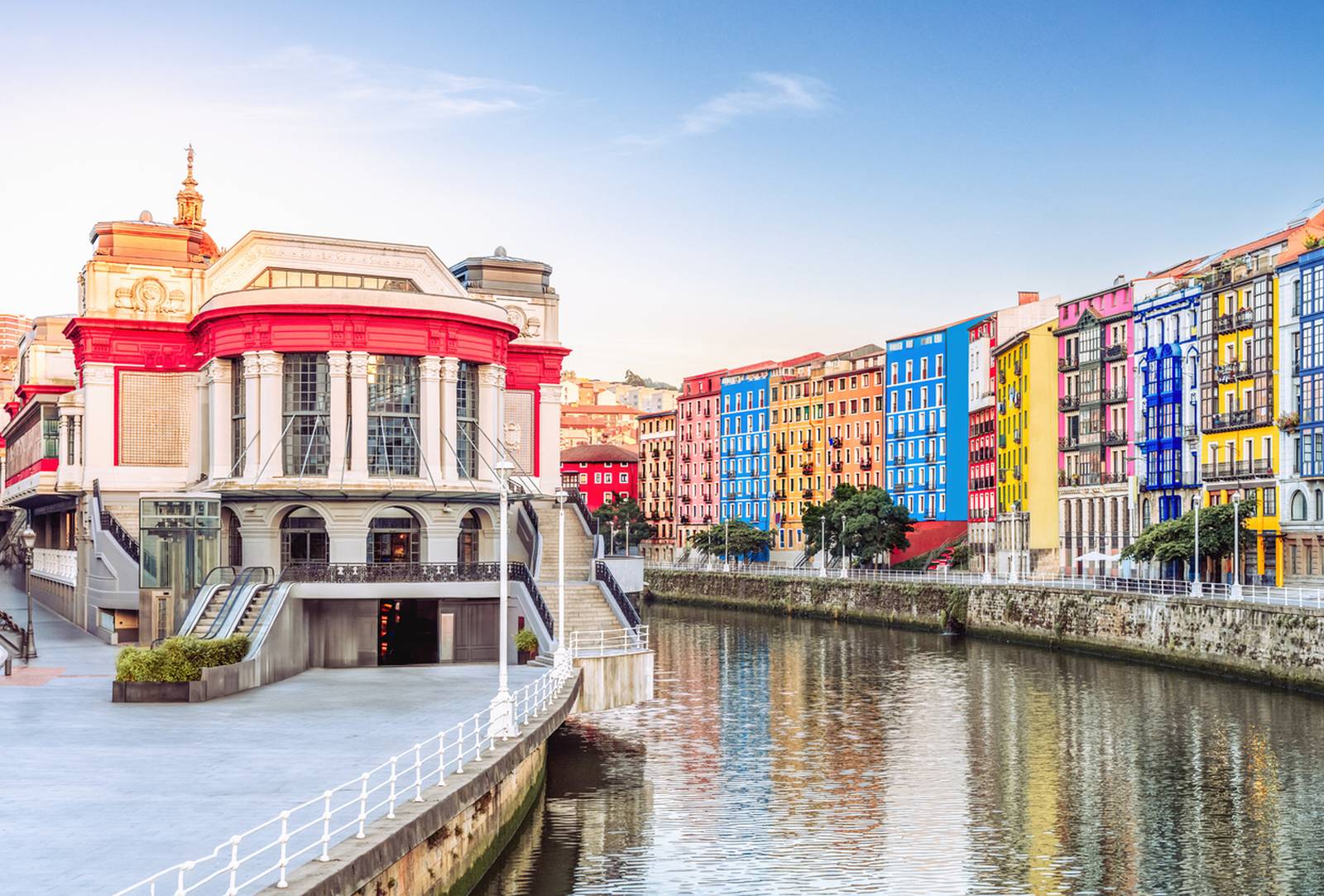 Mercado de la Ribera en Bilbao