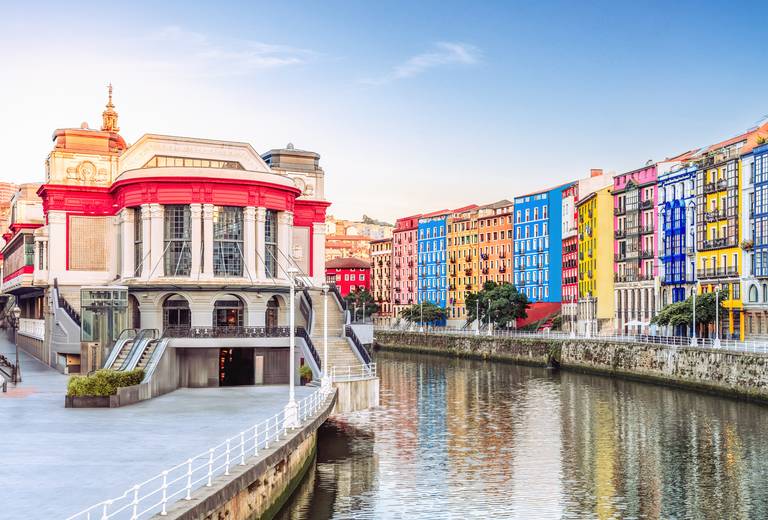 Mercado de la Ribera en Bilbao