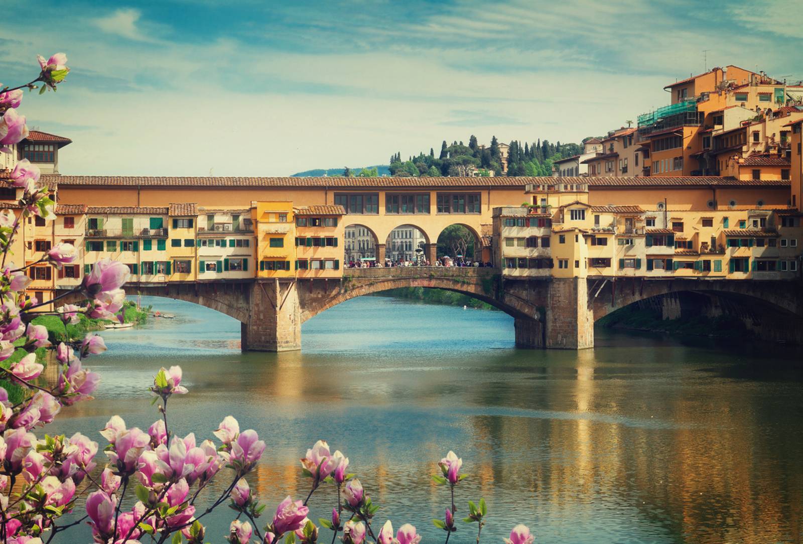 Ponte Vecchio Firenze in primavera