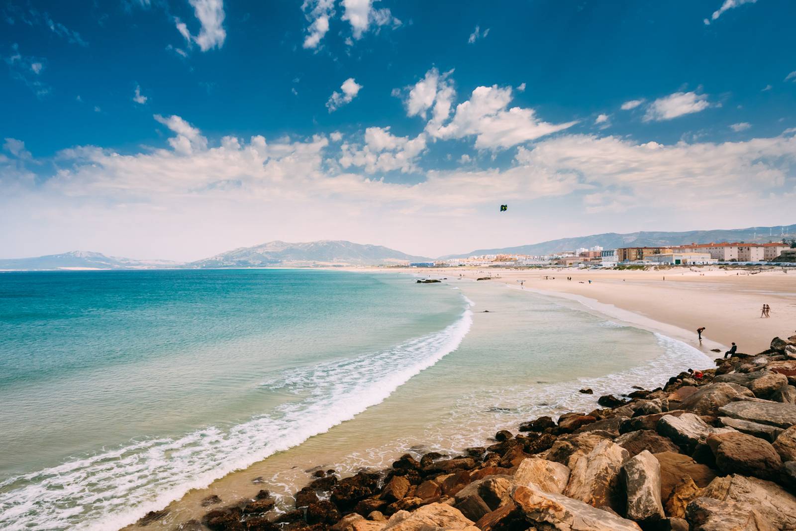 Playa de Tarifa en Andalucía