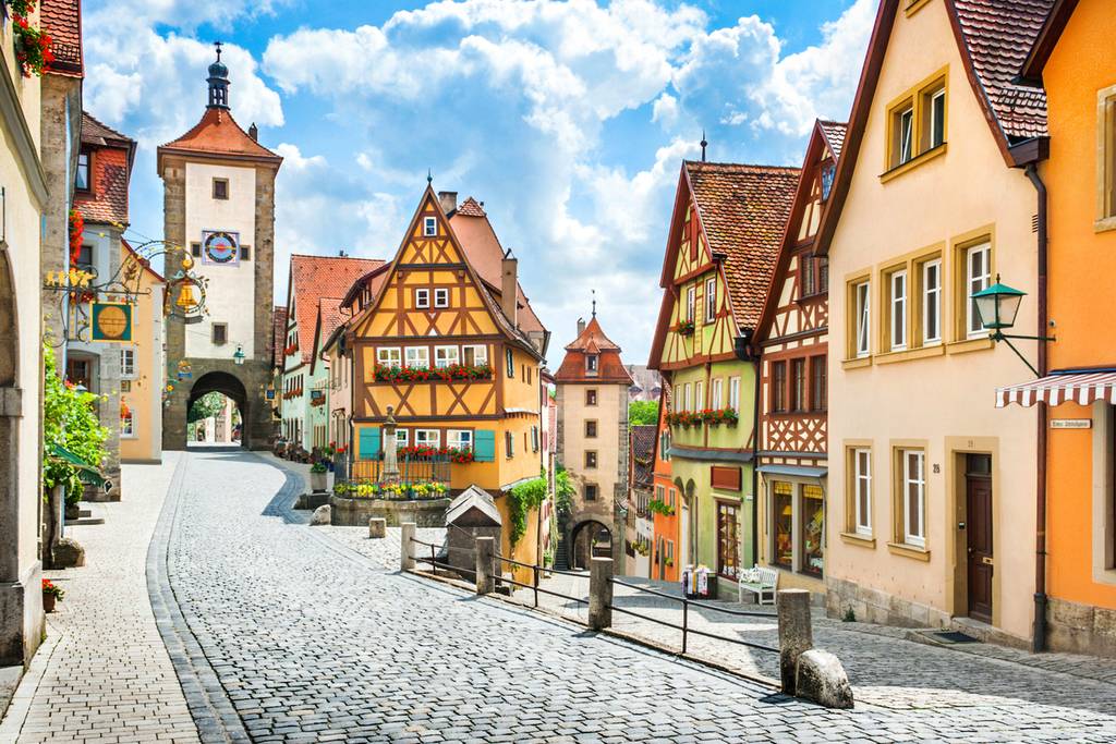 Historisch centrum van Rothenburg ob der Tauber