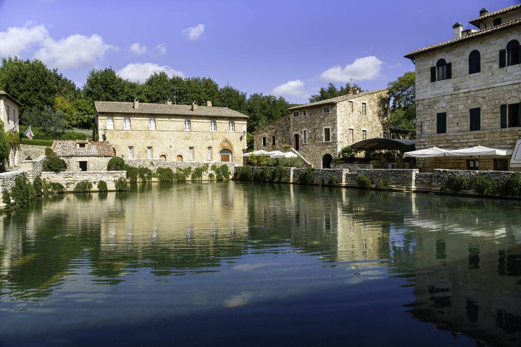 acque termali a Bagno Vignoni