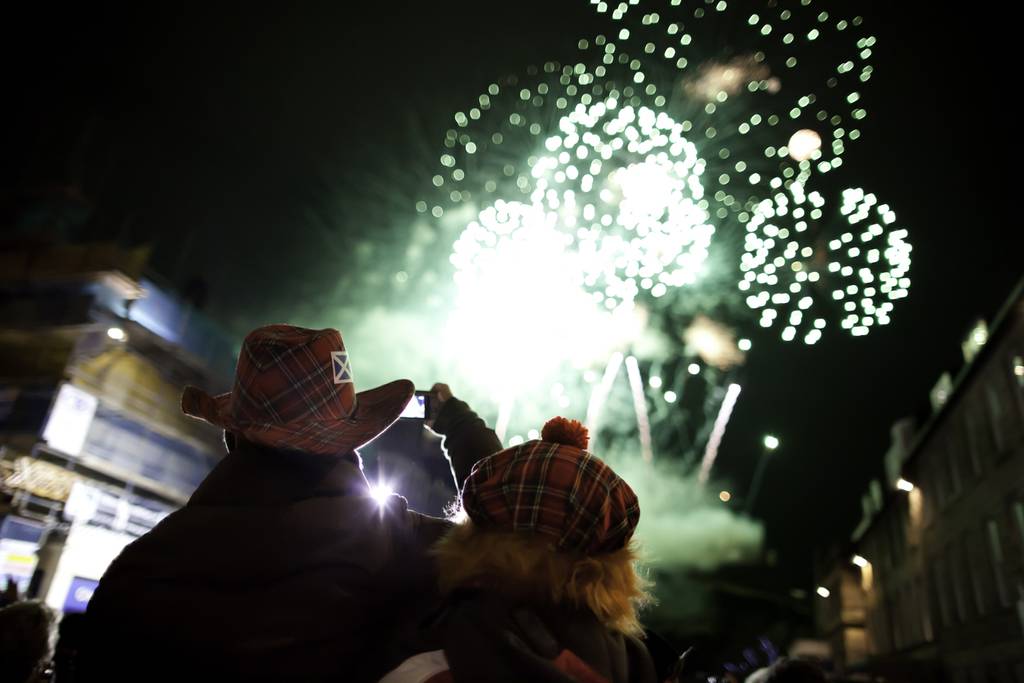 festeggiamenti a Edinburgo