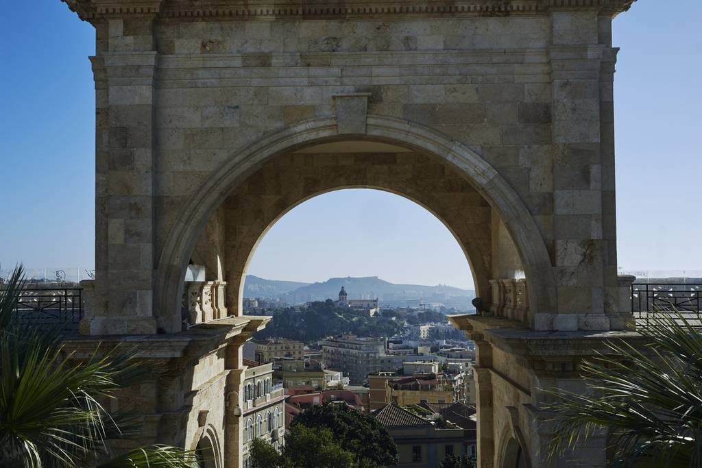 Vista dal Bastione san Remy  B&B Cagliari