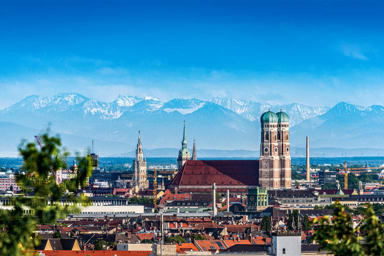 Alpenblick über München