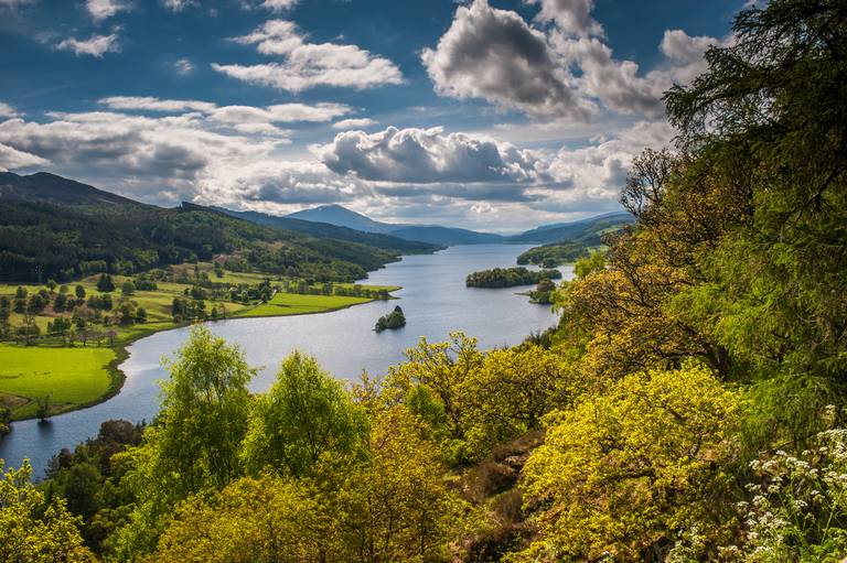 B&B con vista panoramica a Pitlochry