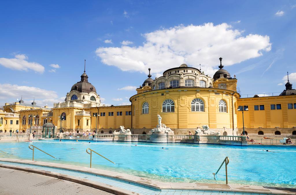 baños termales en Budapest