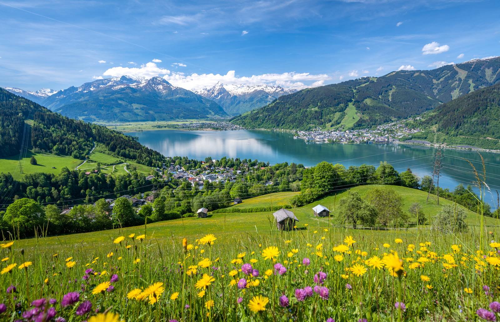 Zell am See im Sommer