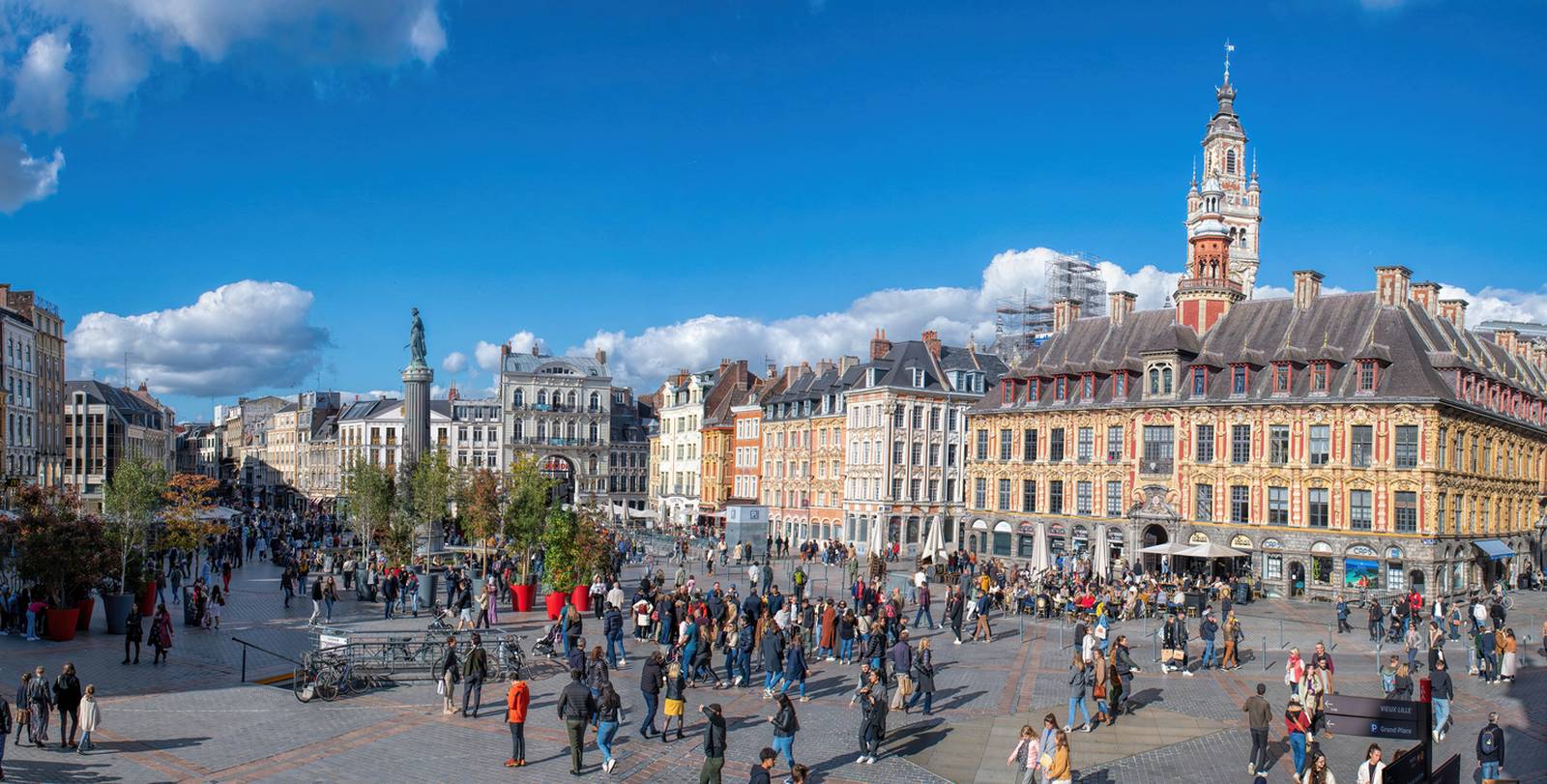 Lille Grand place beffroi