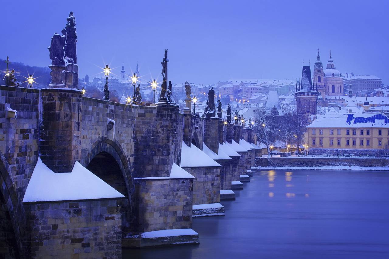 Weihnachtsmarkt & Karlsbrücke Prag