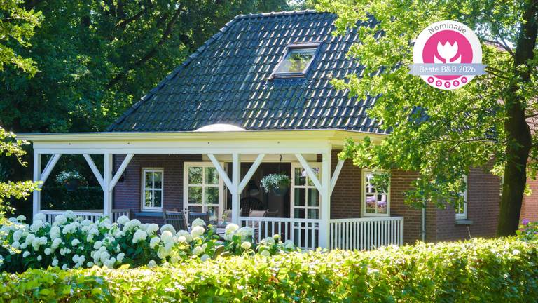 Tuinhuis van B&B Mooi zo logeren in Twente