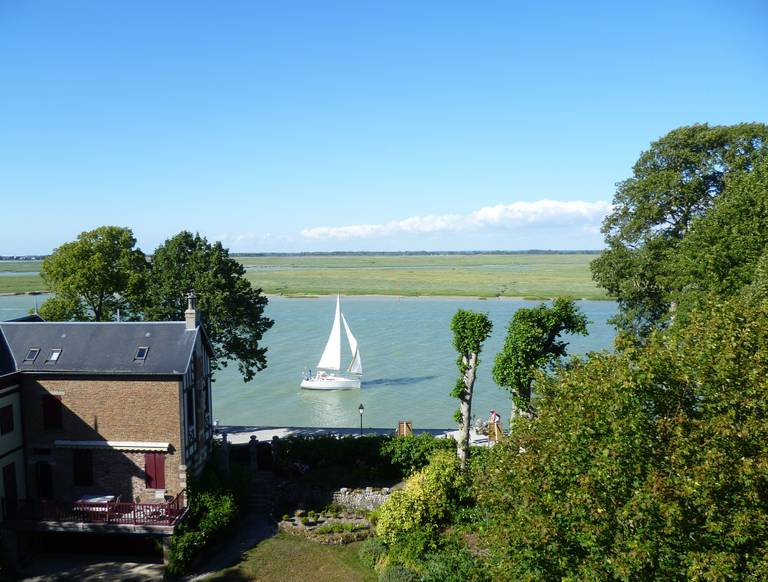 Bateau à voile sur la Somme Saint-Valery-sur-Somme