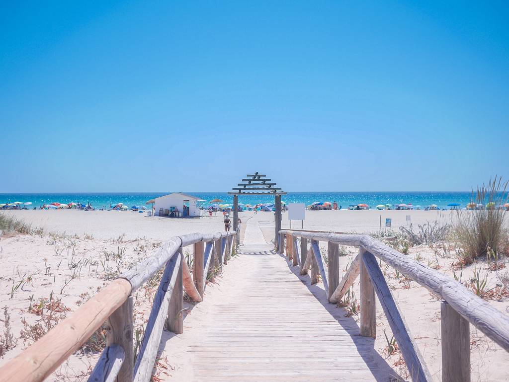 spiaggia a Zahara de los Atunes - Spagna