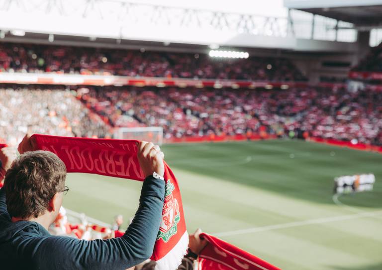 anfield stadium liverpool during a match