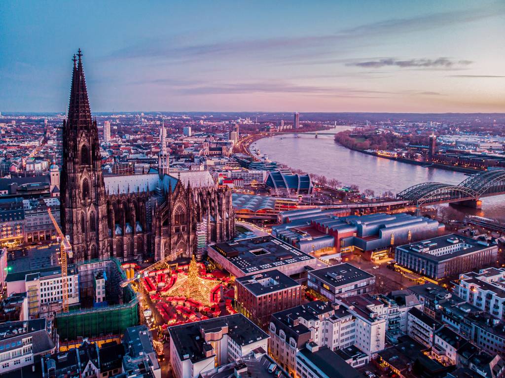 Christmas market at Cologne Cathedral