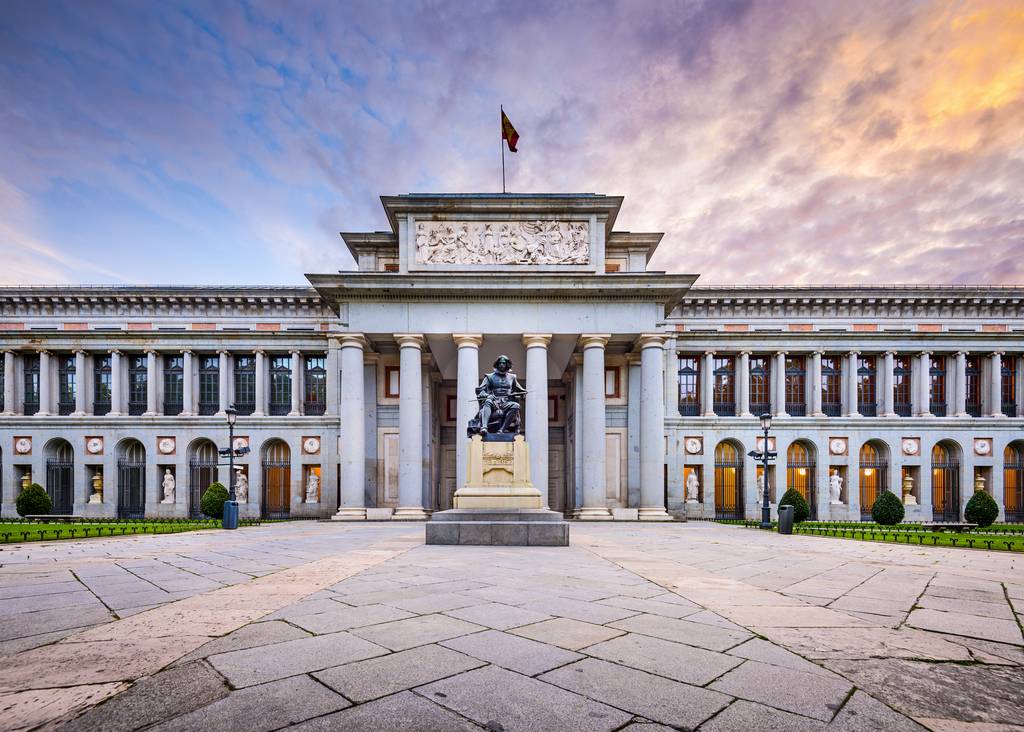 Das Museum Del Prado in Madrid