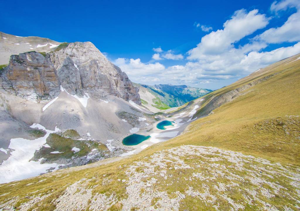 Laghi di Pilato sui Sibillini, nelle Marche