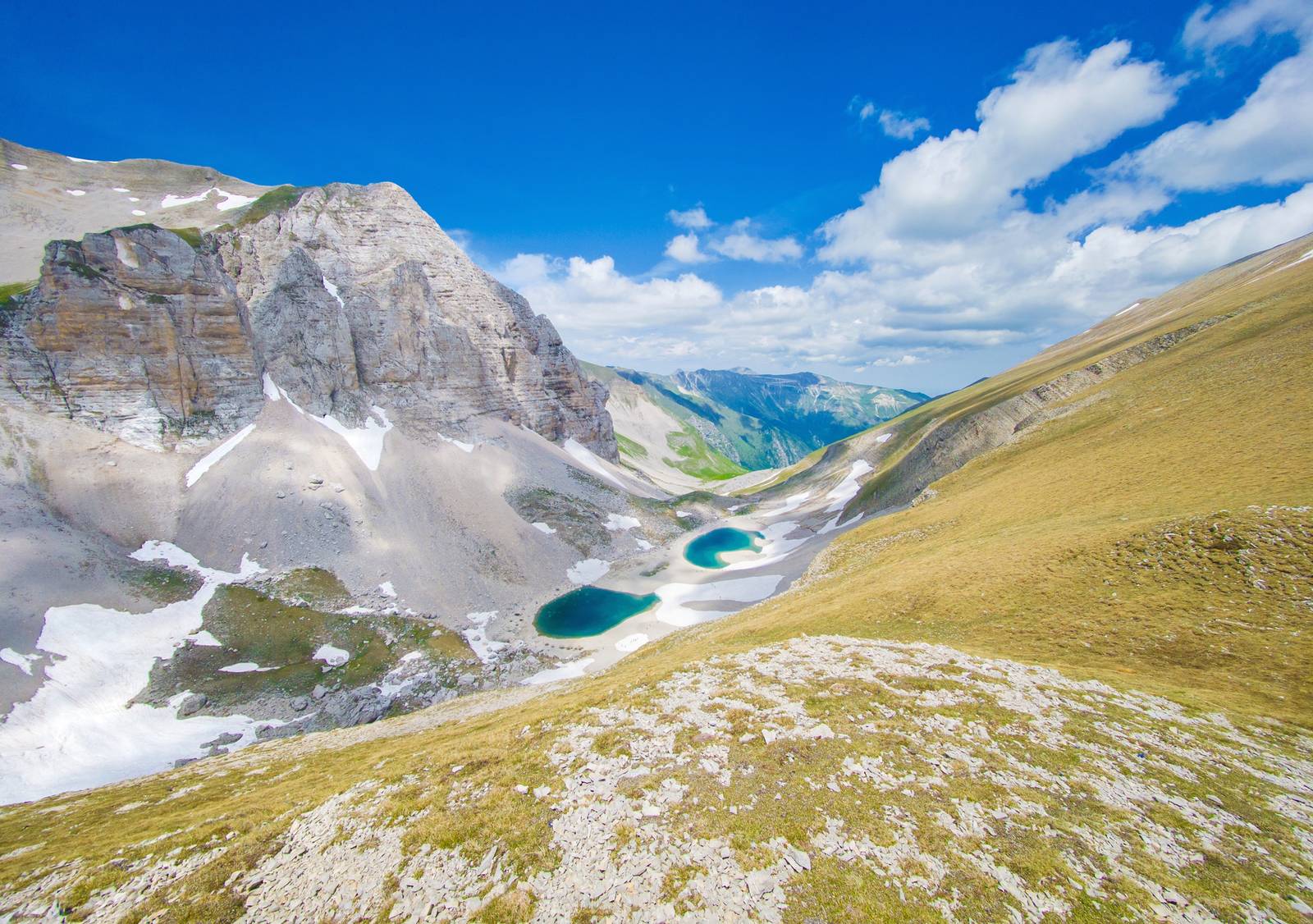 Laghi di Pilato sui Sibillini, nelle Marche