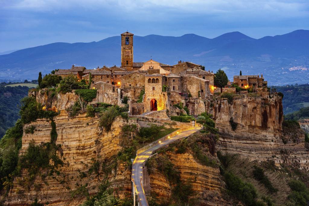 Borgo di Civita Bagnoregio in Lazio