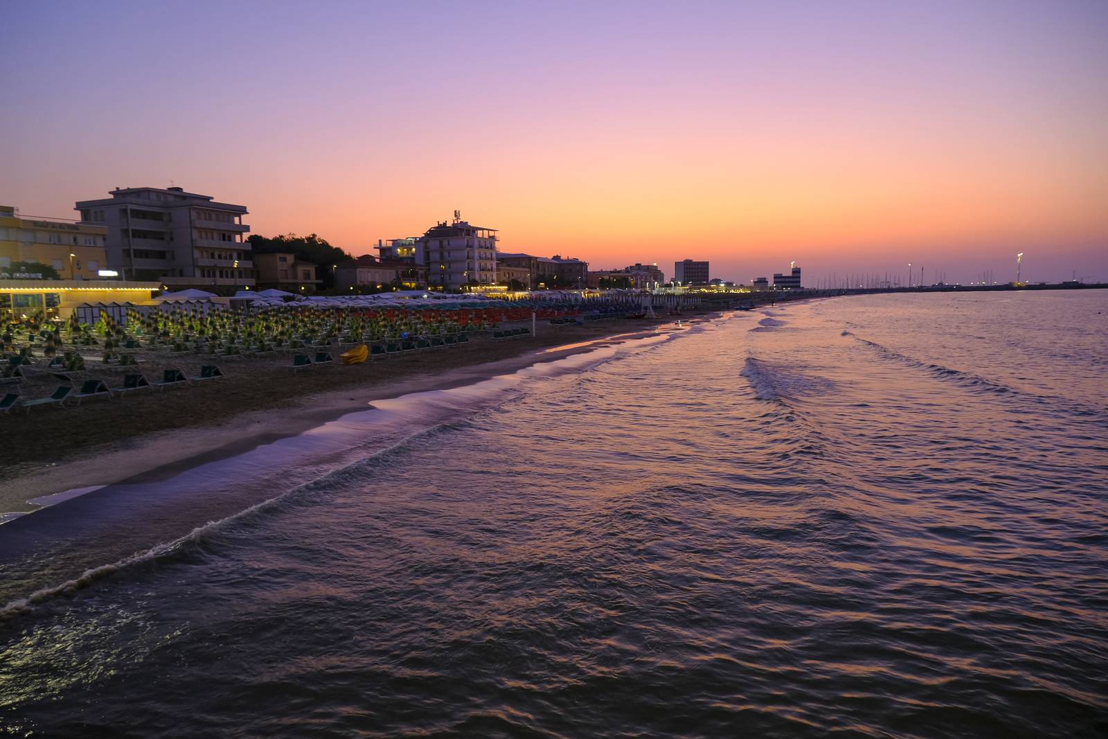 Senigallia al tramonto