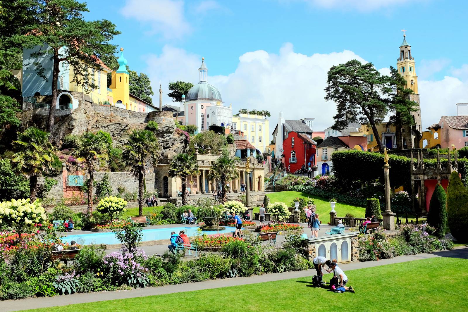 Portmeirion Village, North Wales