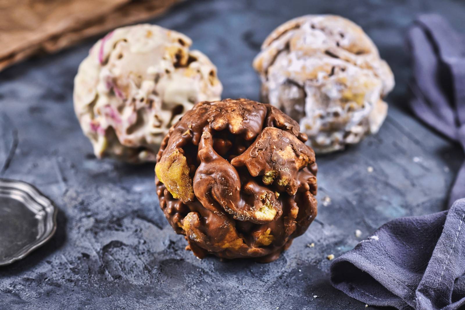 Lokale specialiteit: zoete sneeuwballen