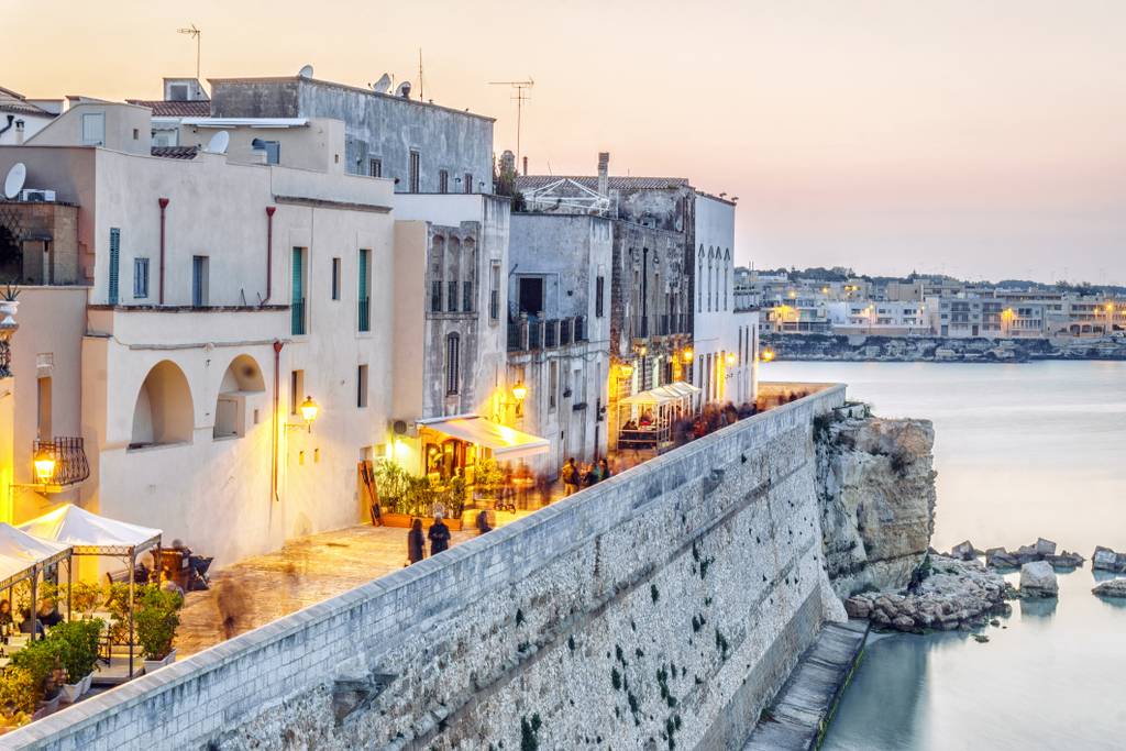 Esperienza di Silvia a Otranto - Vista al tramonto su Otranto vecchia