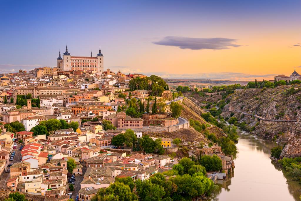Vista aerea de Toledo