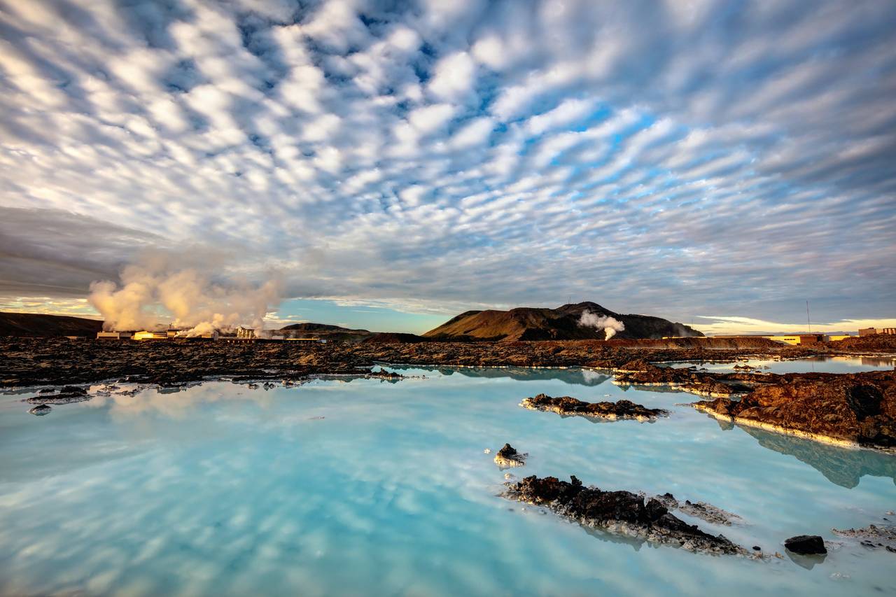 Blue Lagoon en Islandia cerca de Reikiavik