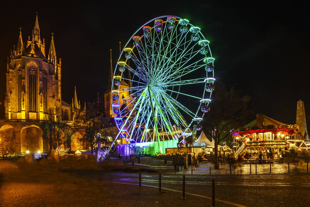 Mercado de Navidad en Erfurt