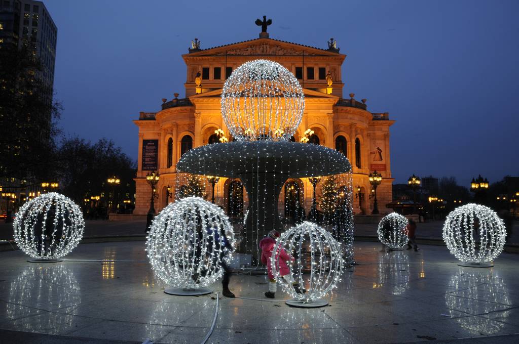 Mercado de Navidad en Frankfurt
