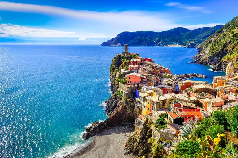 Borgo di Vernazza nelle Cinque Terre