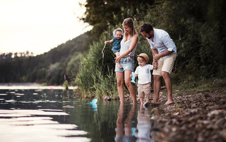 Ein besonderer Familienurlaub am See