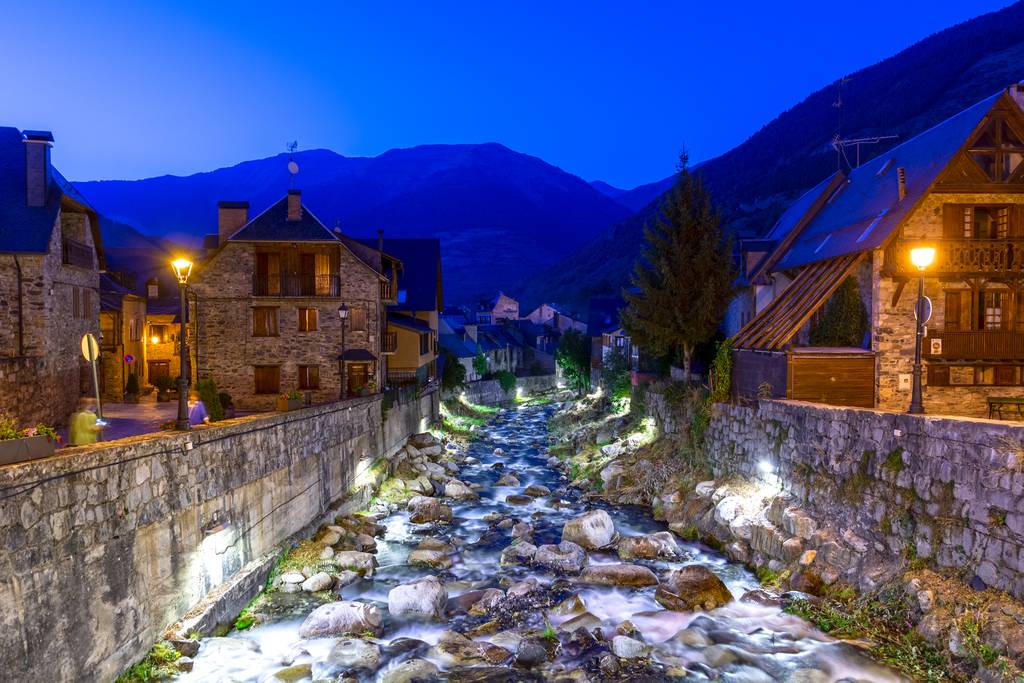 Vielha en los Pirineos catalanes
