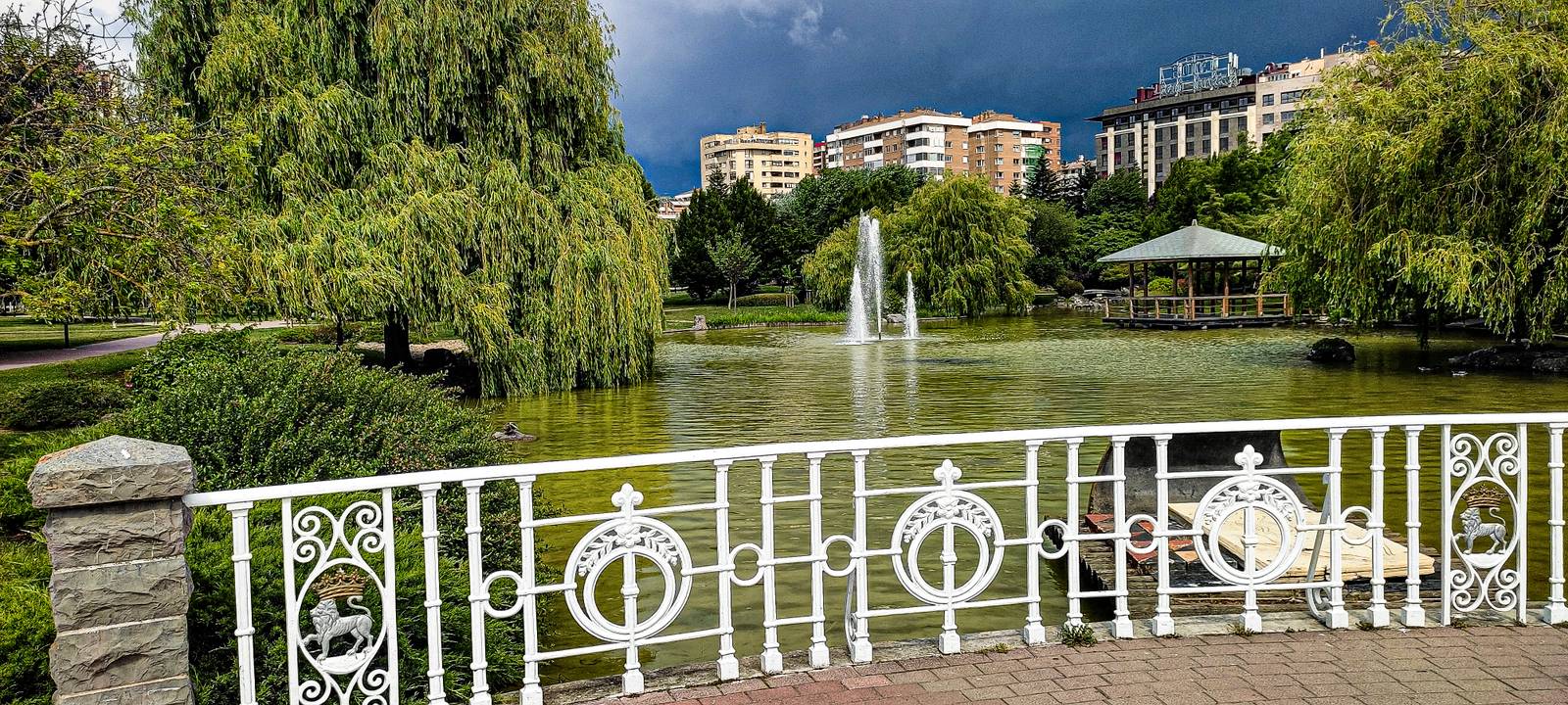 Parque Yamaguchi en Pamplona