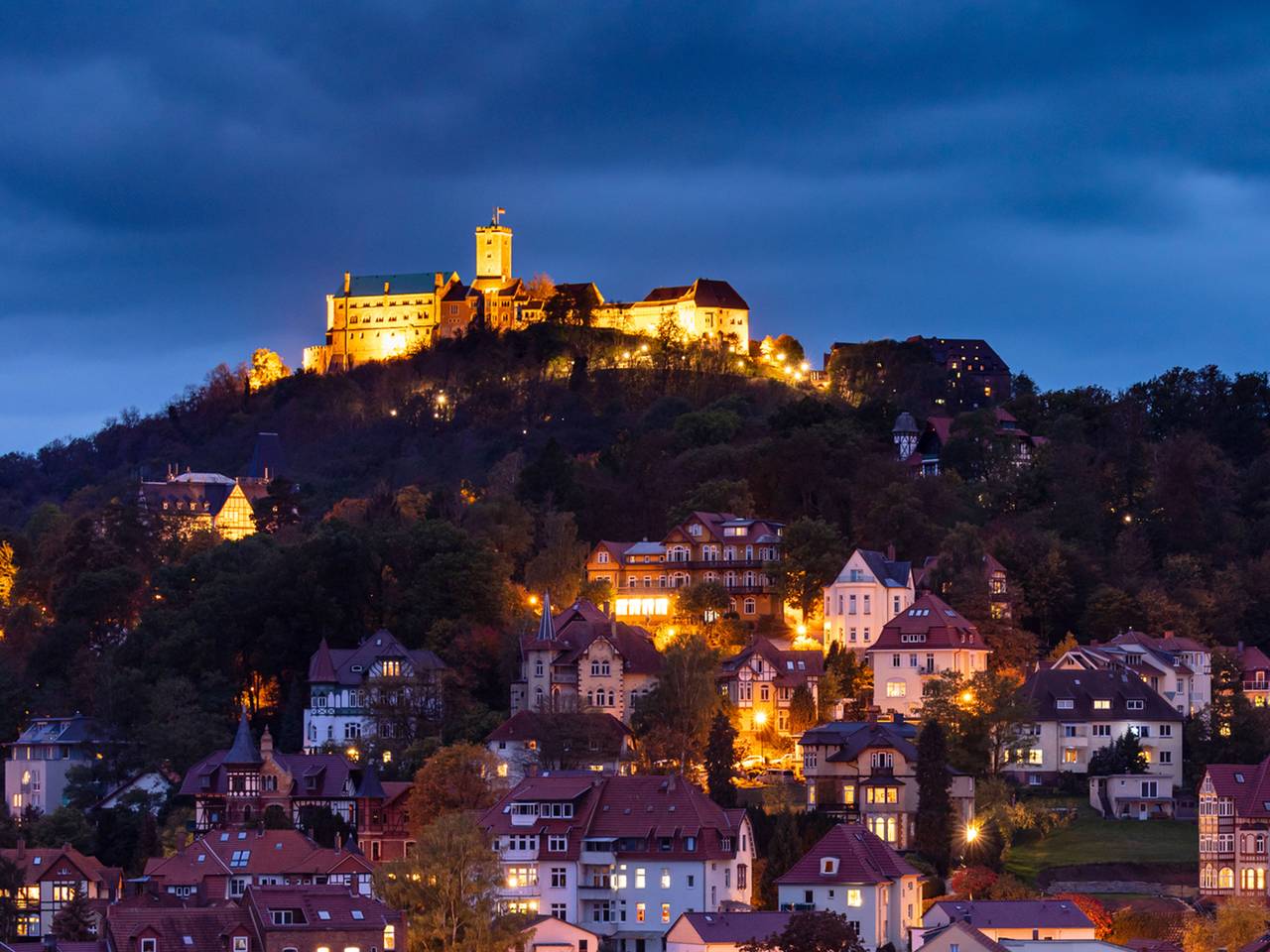 Weihnachtsmarkt auf der Wartburg