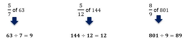 How To Work Out Fractions Of Amounts