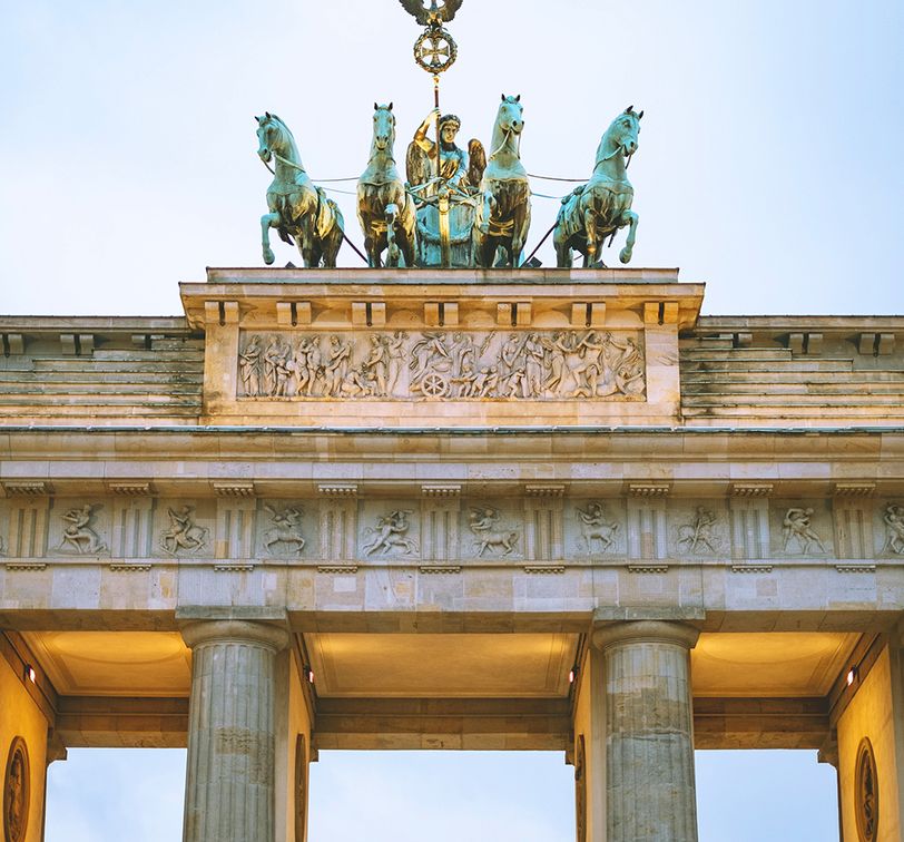 view of brandenburg gate german