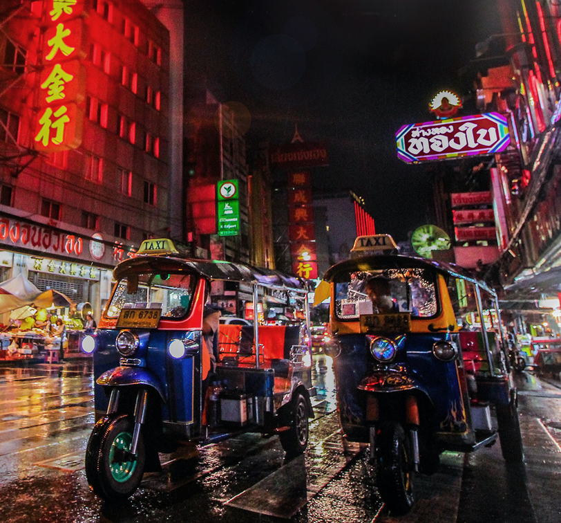 Chinatown in Bangkok Thailand