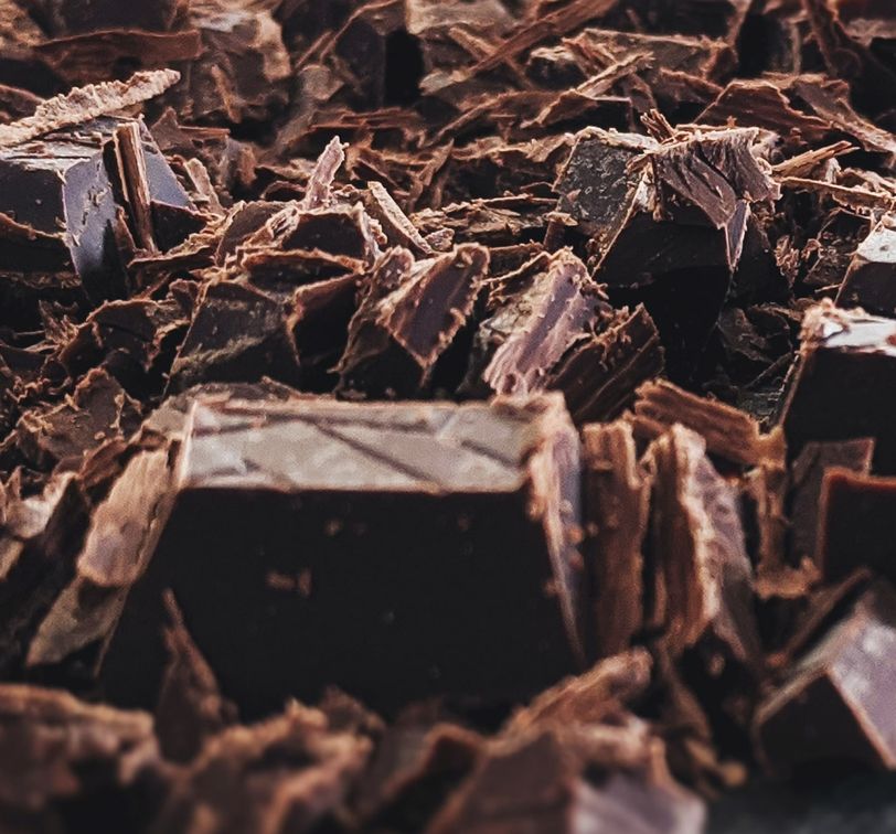 chocolate shavings