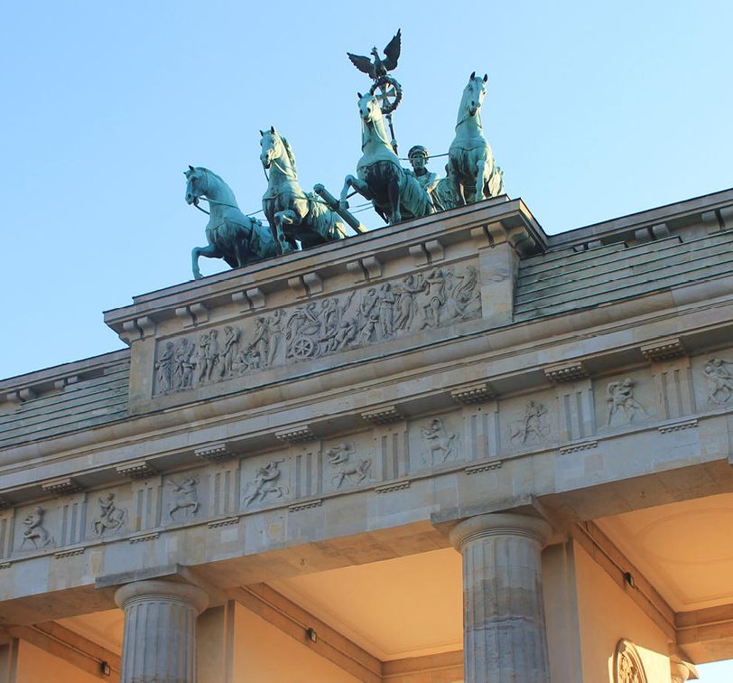 brandenburg gate in berlin germany
