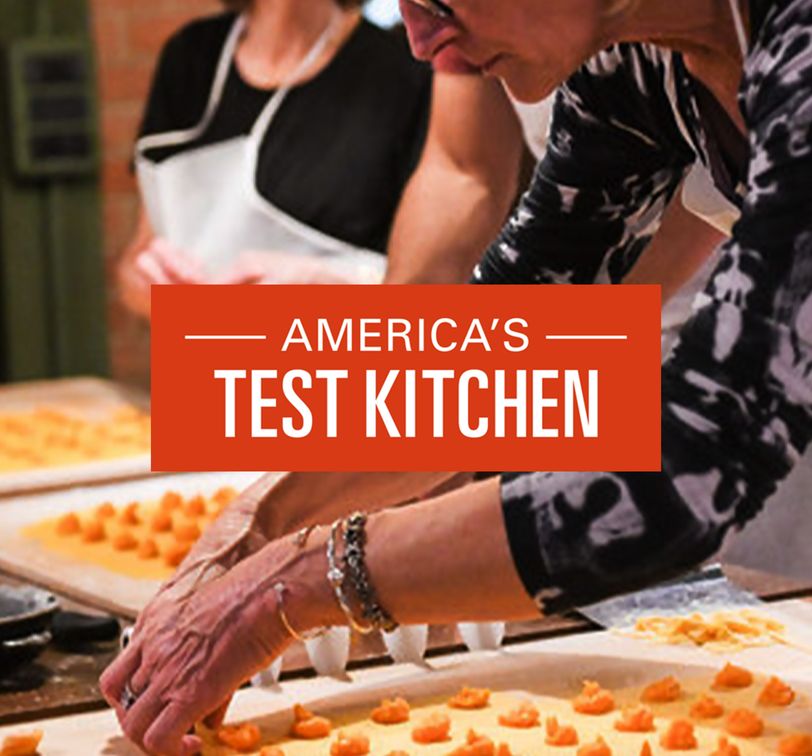 traveler cooking tortellini in bologna italy with americas test kitchen