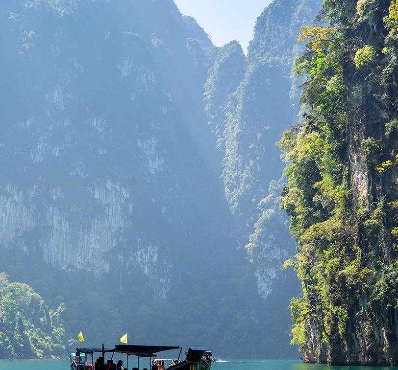 Boating in Thailand