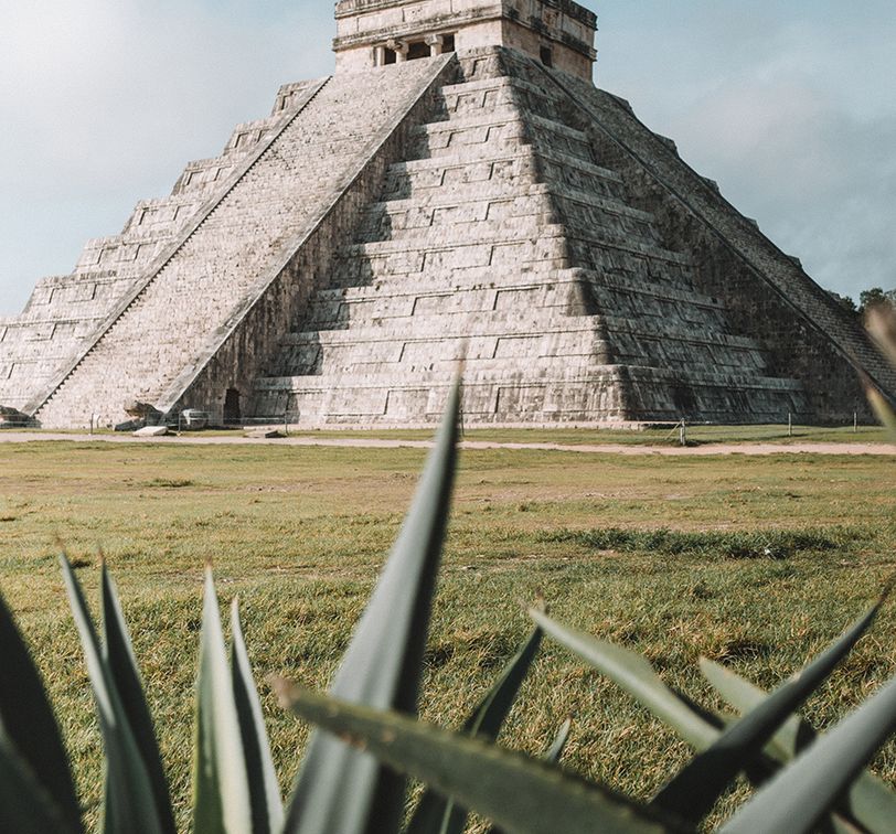 The Mayan ruins of Chichen Itza on the Yucatan Peninsula Mexico